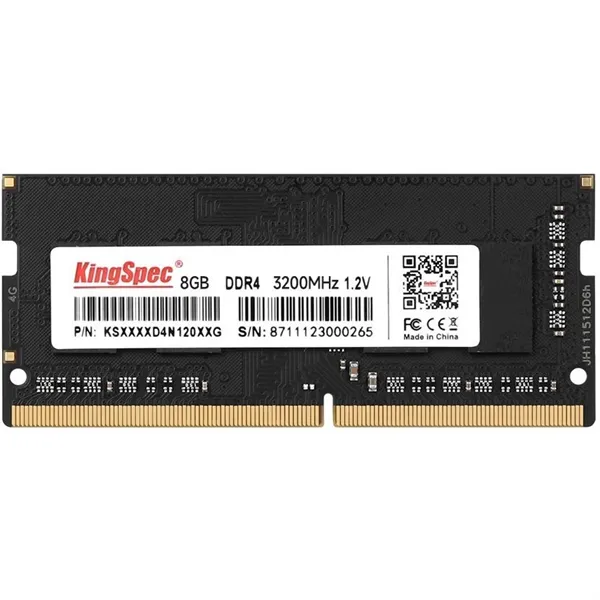 Память DDR4 8GB 3200MHz Kingspec KS3200D4N12008G RTL PC4-25600 SO-DIMM 260-pin 1.2В single rank Ret