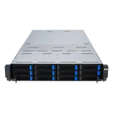 Сервер ASUS RS720-E11-RS12U 2U, 2x LGA4677, 32x DDR5(4800), 12x 3,5 (8xNVMe/SAS/SATA+4 NVMe/SATA), 2xM.2 slot 2280, 6x PCIe G5 x8 or 3 x PCIe G5 x16, up to 4 dual-slot GPUs, 1x OCP 3.0, 2x10Gbe RJ45, 2x2600W