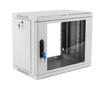 Шкаф ЦМО Шкаф телекоммуникационный настенный сварной 9U (600  350) съёмные стенки, дверь стекло