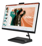 Lenovo IdeaCentre AIO 3 24IAP7 23.8" FHD (1920x1080) IPS 250N, i5-13420H, 2x8GB DDR4-3200, 1TB SSD M.2, Intel UHD, WiFi6, BT, HD Cam, Wireless KB&Mouse, NoOS, Black, 1Y