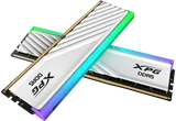 ADATA DDR5, 32GB, 6400MHz, 2*16GB, 32-39-39, WHITE, DUAL TRAY, RGB