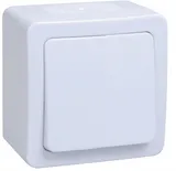 Выключатель IEK Гермес Plus откр. 1кл. IP54 белый (упак.:1шт) (EVMP10-K01-10-54-EC)