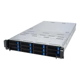 Сервер ASUS RS720-E11-RS12U 2U, 2x LGA4677, 32x DDR5(4800), 12x 3,5 (8xNVMe/SAS/SATA+4 NVMe/SATA), 2xM.2 slot 2280, 6x PCIe G5 x8 or 3 x PCIe G5 x16, up to 4 dual-slot GPUs, 1x OCP 3.0, 2x10Gbe RJ45, 2x2600W