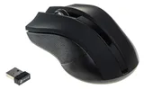 Мышь Оклик 615MW черный оптическая (1200dpi) беспроводная USB для ноутбука (3but)