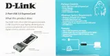 Адаптер для ноутбука D-Link DUB-1320 черный
