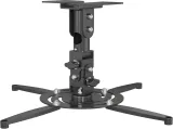 Кронштейн для проектора Cactus CS-VM-PR04-BK черный макс.21кг потолочный поворот и наклон
