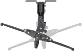 Кронштейн для проектора Cactus CS-VM-PR04-BK черный макс.21кг потолочный поворот и наклон
