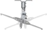 Кронштейн для проектора Cactus CS-VM-PR04-AL серебристый макс.22кг потолочный поворот и наклон