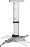 Кронштейн для проектора Cactus CS-VM-PR05M-AL серебристый макс.24кг потолочный поворот и наклон