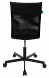 Кресло Бюрократ CH-1399 черный Leather Black эко.кожа/сетка крестов. металл