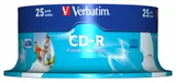 Диск CD-R Verbatim 700Mb 52x Cake Box (25шт) Printable (43439)