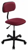 Кресло Бюрократ CH-1201NX бордовый 15-11 крестов. пластик