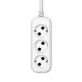 Сетевой удлинитель Buro BU-PSL3.3/W 3м (3 розетки) белый (пакет ПЭ)