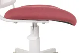 Кресло детское Бюрократ CH-W296NX белый TW-15 сиденье розовый 26-31 сетка/ткань крестов. пластик пластик белый