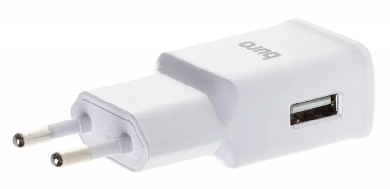 Сетевое зар./устр. Buro TJ-248W 15W 2.4A (QC) USB-A универсальное белый