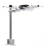 Антенна телевизионная Hyundai H-TAE100 8дБ пассивная серебристый