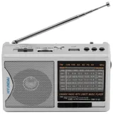 Радиоприемник портативный Hyundai H-PSR160 серебристый USB microSD