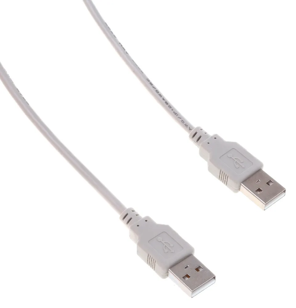 Кабель Buro USB A(m) USB A(m) 1.8м (BHP RET USB_AM18) серый (блистер)