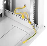 Шкаф коммутационный ЦМО ШРН-ЭКОНОМ (ШРН-Э-6.350-9005) настенный 6U 600x350мм пер.дв.стекл 85кг черный 300мм 11.43кг 180град. 342мм металл