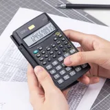 Калькулятор научный Deli E1711 черный 8+2-разр.