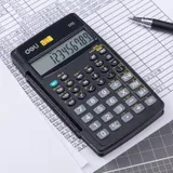 Калькулятор научный Deli E1711 черный 8+2-разр.