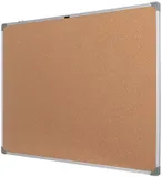 Доска пробковая Deli E39054 пробка 90x120см алюминиевая рама