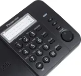 Телефон проводной Panasonic KX-TS2352RUB черный
