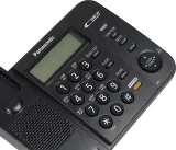 Телефон проводной Panasonic KX-TS2358RUB черный