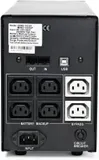 Powercom Back-UPS IMPERIAL, Line-Interactive, 1025VA/615W, Tower, 6*IEC320-C13 (2 surge & 4 batt), LCD, USB (507310)