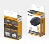Мышь A4Tech OP-720 черный оптическая (1200dpi) USB (3but)