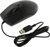 Мышь A4Tech OP-720 черный оптическая (1200dpi) USB (3but)