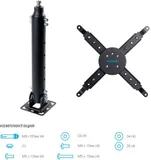 Кронштейн для проектора Kromax PROJECTOR-100 серый макс.20кг потолочный наклон