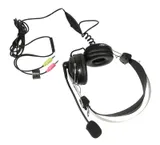 Наушники с микрофоном A4Tech HS-7P черный 2.5м накладные оголовье