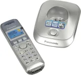 Р/Телефон Dect Panasonic KX-TG2511RUS серебристый/голубой АОН
