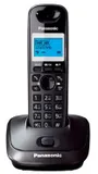 Р/Телефон Dect Panasonic KX-TG2511RUT темно-серый металлик/черный АОН