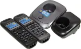 Р/Телефон Dect Panasonic KX-TG2512RU1 серый металлик (труб. в компл.:2шт) АОН