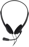 Наушники с микрофоном Оклик HS-M143VB черный 1.8м накладные оголовье (614036)