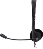 Наушники с микрофоном Оклик HS-M143VB черный 1.8м накладные оголовье (614036)