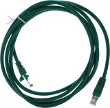 Патч-корд cat.5E molded 2м зеленый RJ-45 (m)-RJ-45 (m) (упак.:1шт)