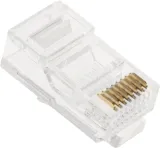 Коннектор RJ45 UTP 8P8C, универсальный, cat.5e, 100 шт.