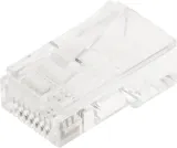 Коннектор RJ45 UTP 8P8C, универсальный, cat.5e, 100 шт.