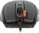 Мышь A4Tech V-Track F5 черный/рисунок оптическая (3000dpi) USB (6but)