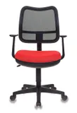 Кресло Бюрократ Ch-797AXSN черный сиденье красный 26-22 сетка/ткань крестов. пластик