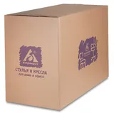 Кресло руководителя Бюрократ Ch-993 коричневый эко.кожа крестов. металл хром