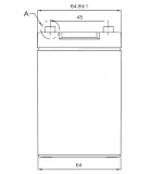 Батарея для ИБП CSB GP1272F2 28W 12В 7.2Ач