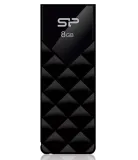 Флеш Диск Silicon Power 8Gb Ultima U03 SP008GBUF2U03V1K USB2.0 черный