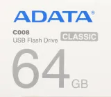 Флеш Диск A-Data 64GB Classic C008 AC008-64G-RWE USB2.0 синий/белый