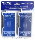 Тестер витой пары TST-200 (без батареек)