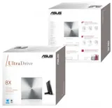 Привод DVD-RW Asus SDRW-08U5S-U/SIL/G/AS серебристый USB внешний RTL