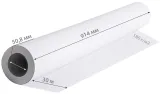 Бумага Cactus CS-PC180-91430 36"(A0) 914мм-30м/180г/м2/белый матовое универсальная (с покрытием) втулка:50.8мм (2") (упак.:1рул)